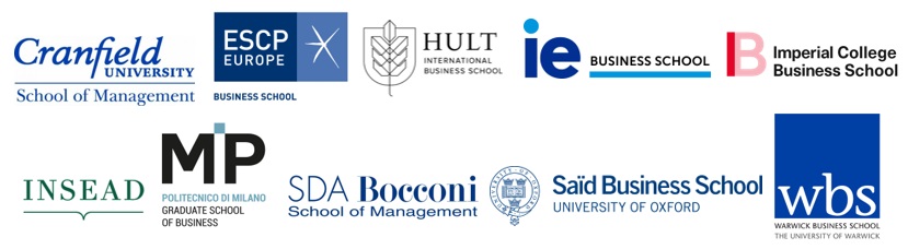 Business schools attending Milan MBA Event 